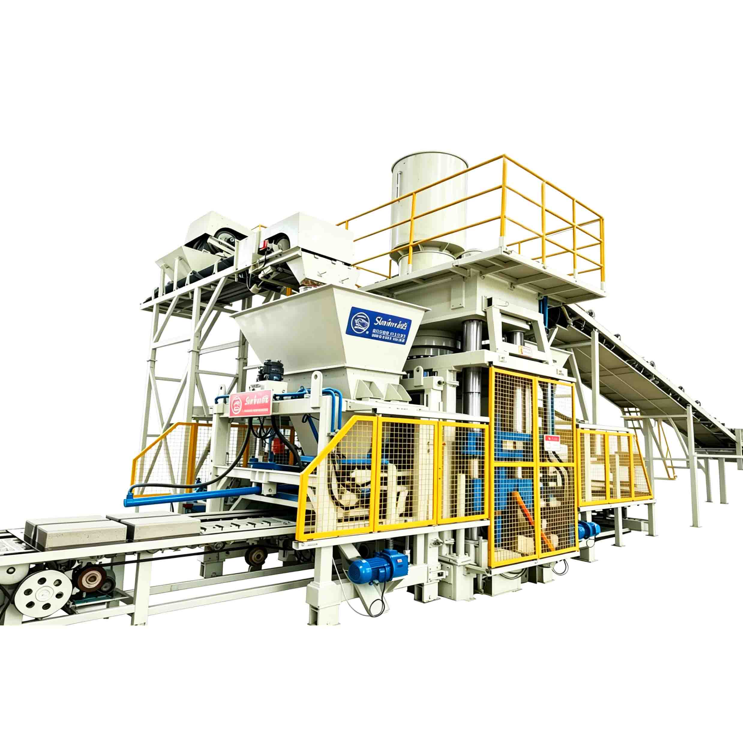 Fully Automatic Block and Stone Integrated Machine