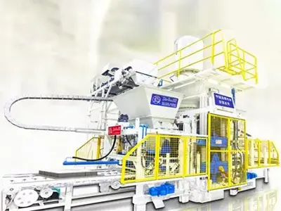 Integrated Block and Stone Production Machine
