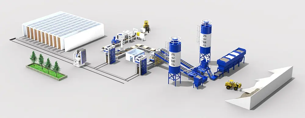 Multi-functional Integrated Block Making Machine